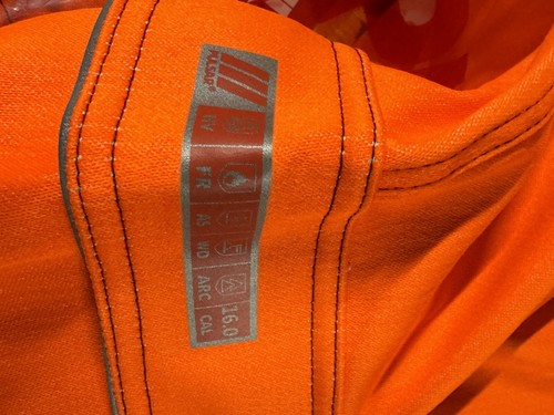 Pulsar Electric FR AST ARC Hi Vis Orange Combat Trouser PRARC07 40” Reg. L 31” - Picture 16 of 19