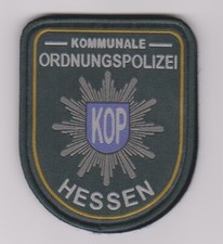 Kommunale Ordnungspolizei HESSEN  -- Stoffabzeichen  --