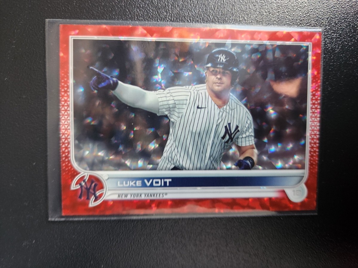 2022 Topps Baseball Luke Voit Red Foilboard /199 #445 | eBay