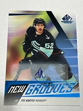 Tye Kartye Auto 2023-24 SP Game Used Rookie Auto New Grooves