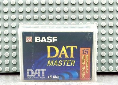 DAT  BASF DAT MASTER  15     DIGITAL AUDIO TAPE (1)  (SEALED)