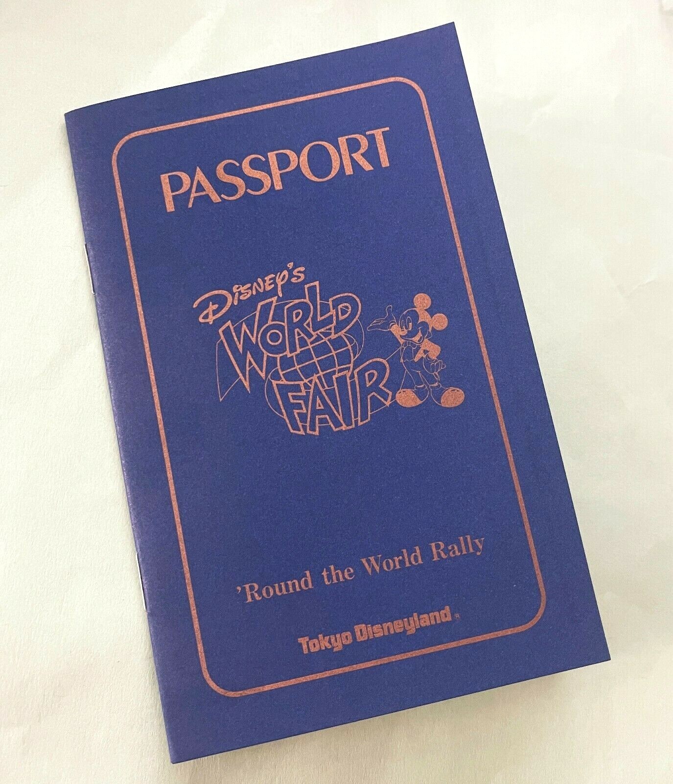 コレクション Tokyo Disneyland 15YEARS Passport 1998 Tokyo Disneyland Viva! Magic 15th anniv. Commemorative