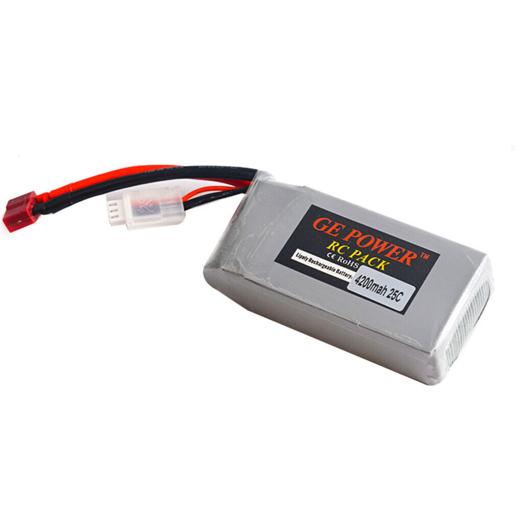 Pack De 2 Baterías Lipo 7.4V 1800mAh 30C Con Cargador 2 En 1, Compatible Con Coches RC WLTYOS Y Otros, Conectores T-plug, Incluye Manual