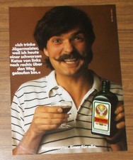 Seltene Werbung J&Auml;GERMEISTER - Einer f&uuml;r alle #2166 Schwarze Katze 1982
