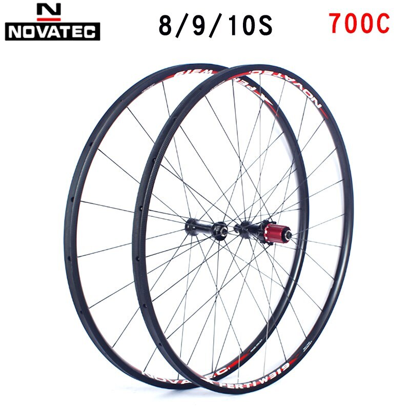 Carbon Fiber Road Bike Wheelset City Bicycle 700C Wheels Tubular 7-11speed