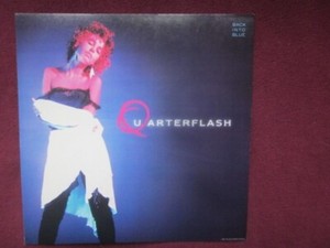 Quarterflash 1985 Back Into Blue Promo 12x12 Cover Flat Poster Rindy Ross