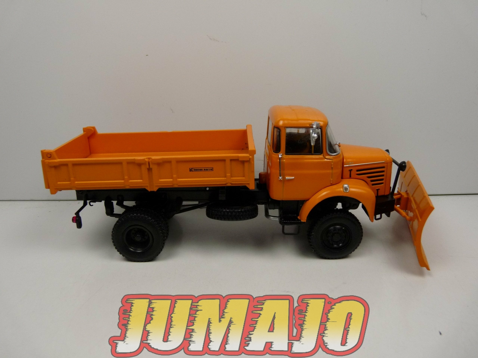 Collection Berliet N°10 - Camion L 64-6 M3 4x4 Chasse-neige Marrel 1965 - 1/43