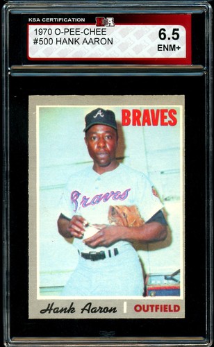 1970 Hank Aaron #500