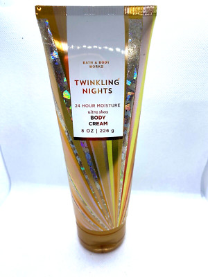 Bath & Body Works TWINKLING NIGHTS 24 HR BODY CREAM  8 OZ