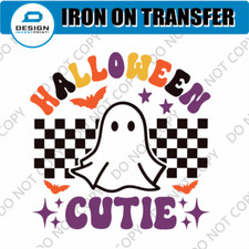 Halloween Costume Prop Iron on Transfer Sticker Decorations T Shirt Girls Boys