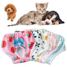 Confezione Da 2 Pantaloni Fisiologici Per Cani Da Compagnia Femminili ☆