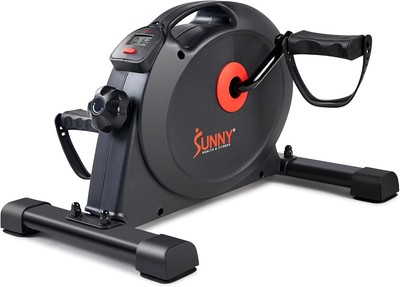 Portable Arm/Leg Pedal Exerciser with LCD Display & Free SunnyFit App Connection