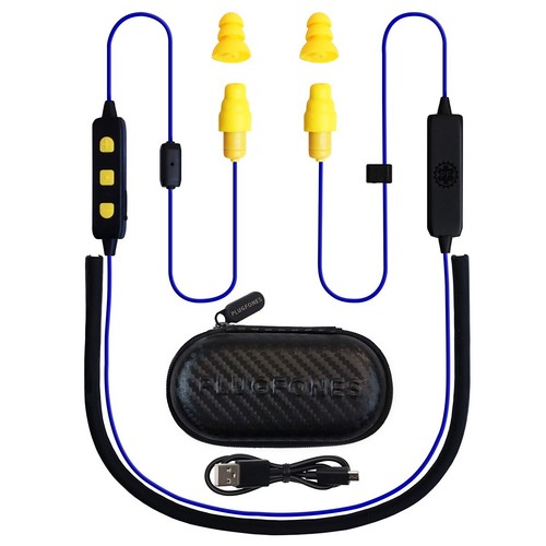 Plugfones Liberate 2.0 Wireless Bluetooth Earplug work earbuds OSHA Ear Plugs - Picture 2 of 14