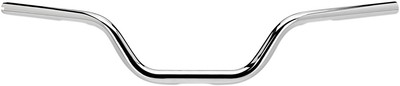 Biltwell Inc. 1in. Throttle-By-Wire Tracker O/S High Handlebar-Chrome-6309-1055