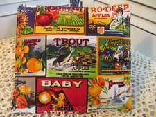 HANDMADE ADVERTIZING  POTHOLDER