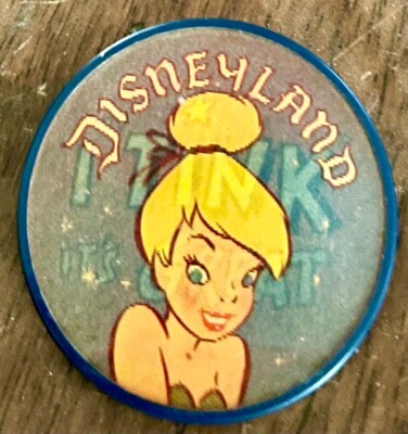 Vintage 60's Disney Disneyland Tinkerbell I Tink It's Great
