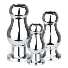 Metal Cleaning Anal Shower Enema Douche Nozzle Wash Anus Vaginal Cleaner Hollow