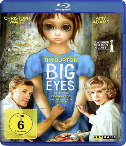 Big Eyes (Blu-ray) Amy Adams Christoph Waltz Danny Huston Jon Polito (UK IMPORT) - Picture 1 of 5