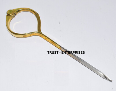 Beautiful Brass & Steel Marine Navigation Map Divider Engineer Drafting Tool,