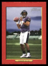 2006 Topps Turkey Red Steve McNair #110a Red Purple Sky   VAR