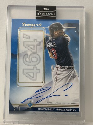 2023 TOPPS LUMINARIES Ronald Acuna JR