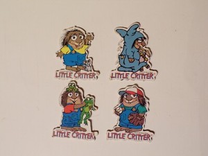 RARE! 4 1992 Little Critter Magnets B Dalton Exclusive Complete set!