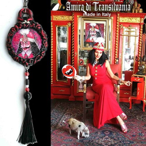 dracula talisman necklace amulet pendant charms jewellery pagan occult wiccan - Picture 7 of 24