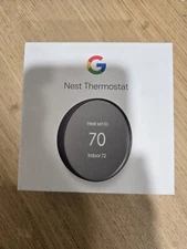 Google Nest Smart Thermostat, Charcoal - GA02081-US NEW IN BOX