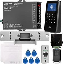 Full Complete 125KHz RFID Card Stand-Alone Access Control Kit for Single Door