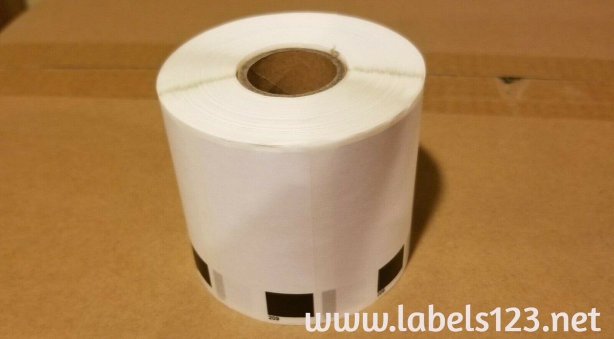 Aegis - 12 Rolls Brother Compatible DK-1209 Address & Barcode 1-1/7 X 2-3/7 (1.1 X 2.4 Inch) Replacement Labels for Brother P Touch Q Touch Printers + 1 Cartridge