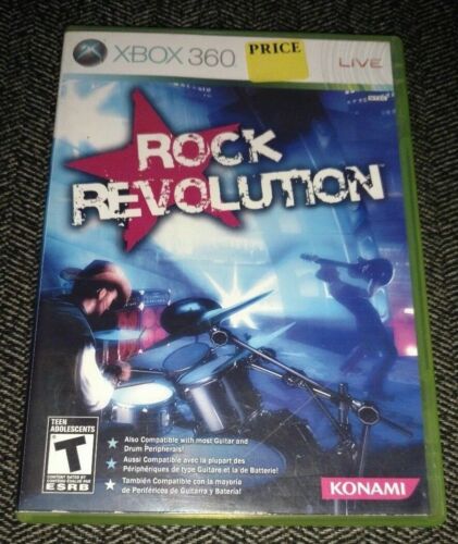 ROCK REVOLUTION - XBOX 360 - COMPLETE WITH MANUAL - FREE S/H - (KK) - Picture 1 of 1