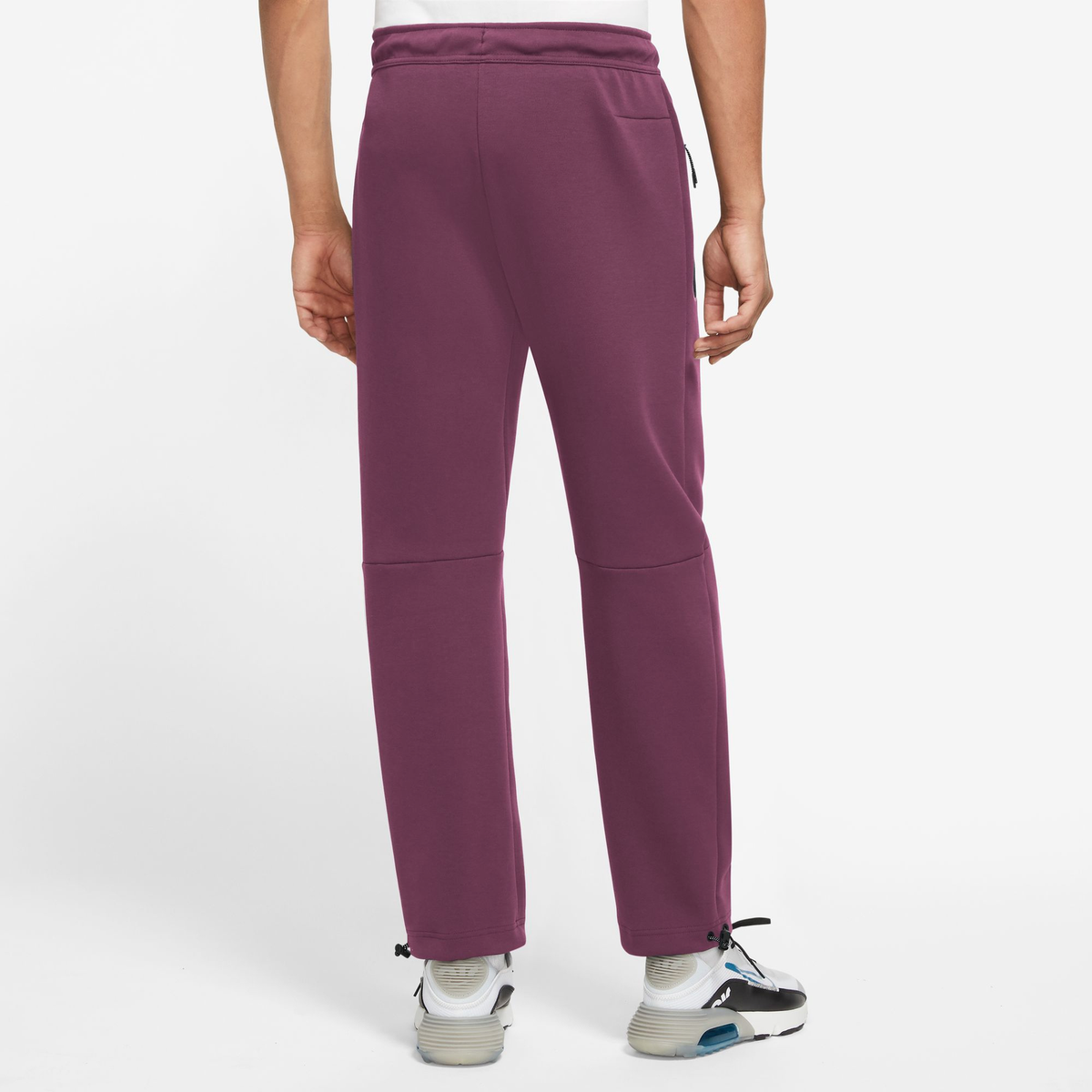 NIKE Tech Fleece Bungee Pants DQ4312-653 Rosewood Men's Size Small