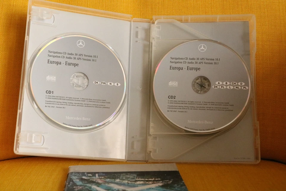 Navigations-CDs Mercedes-Benz Audio 30 APS 10.1 | 2008 C E M CLK G SLK Klasse - Bild 2 von 4