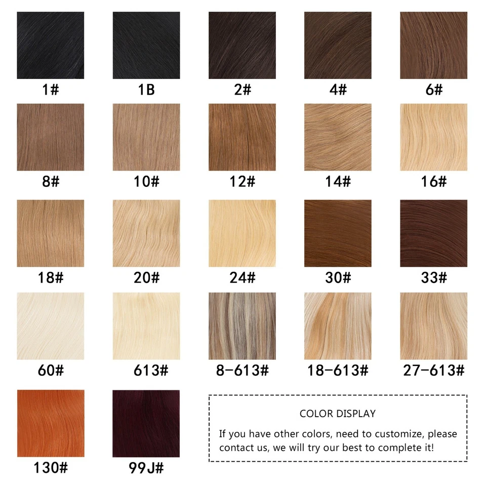 100%  Human Hair Extension Ponytail Hair Wrap Curly Wave One Piece Hairpiece  - Image 4 of 4