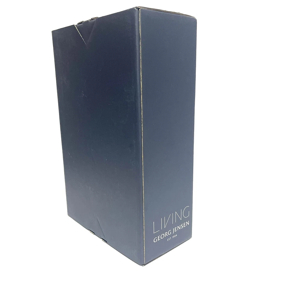 "Candelabro Georg Jensen Urkiola, acero inoxidable color cobre 9"" X6 1/4""" Foto 3 de 4