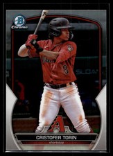 Cristofer Torin 2023 Bowman Draft Chrome Refractor B Card #BDC-148