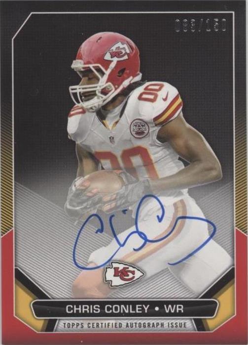 2015 Topps Chris Conley #RPA-CC - 1 of 2