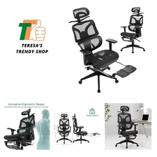 for Executive/Computer Desk/Task Work, Black