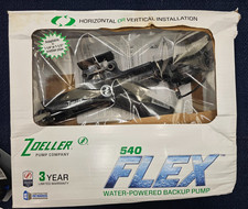 Zoeller 540-0005: 540 FLEX™ Series Water-Powered Backup Sump Pump