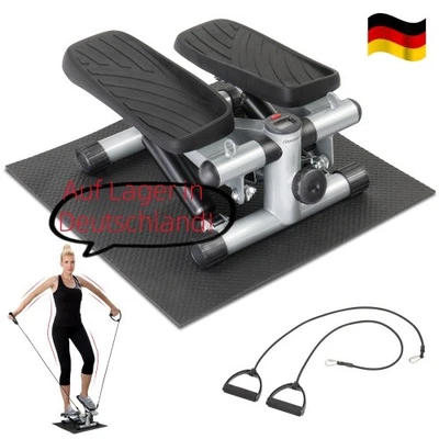 TARESNESS Mini Stepper Machine Anti-rutsch Fitnessstudio Step Up Mit Bands Rings SC-S056B