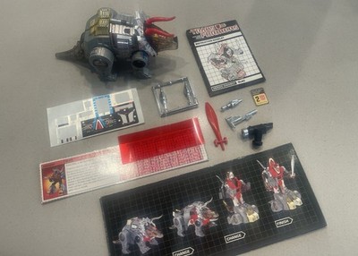 Vintage 1984 Transformers SLAG Dinobot G1 Action Figure 100% complete 