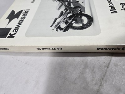 1995 Kawasaki Ninja ZX6R OEM Shop Service Repair Manual, ZX-6R | eBay