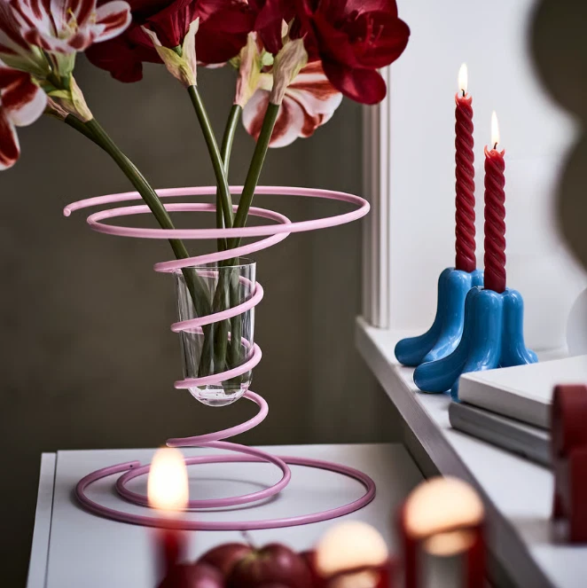 NEU Gustaf Westman x IKEA Vase rosa Vinterfint 2025 Limited Edition NEU & OVP - Bild 2 von 4