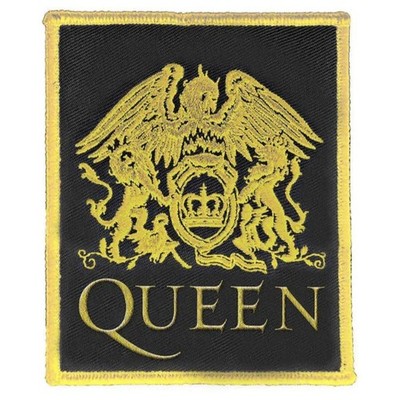 Queen Patch · Classic Crest · Band Aufnäher · Offizieller Merch