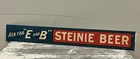 VINTAGE 1930s E & B STEINIE BEER SIGN DETRIOT MICHIGAN EKHARDT & BECKER NICE (EY