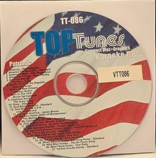 PATRIOTIC  TOP TUNES  KARAOKE CDG LOT FL GA