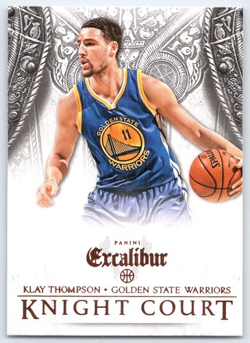 2014 Panini Excalibur Klay Thompson [Gold] #4 card