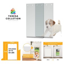 2pack Dog Door Replacement Flaps Size 9 3/4" x 17", Doggie Door Replacement F...