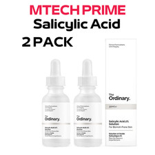 2 pack - The Ordinary Salicylic Acid 2 Exfoliating Solution Anti-Acne Serum