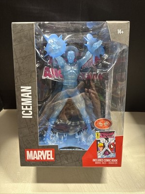 McFarlane Toys Marvel IceMan 1/6 Scale Figure Red Platinum Edition Sealed